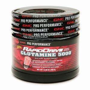  GNC Pro Performance RapidDrive Glutamine 5000, Fruit Punch 