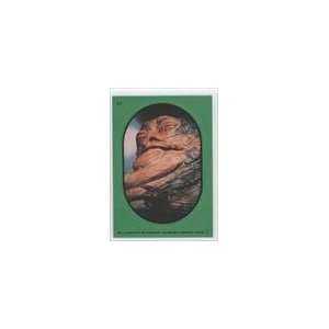   the Jedi Stickers (Trading Card) #27   Jabba the Hutt 