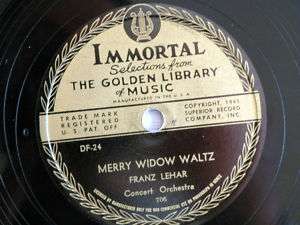 10 78 RPM/ImmortalThe Golden Library of Music/IMezzo  