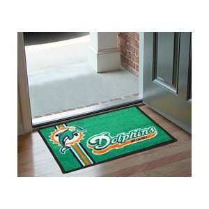 Miami Dolphins Uniform Inspired Rug
