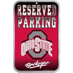  Ohio State Buckeyes Reserved Parking Sign Sports 