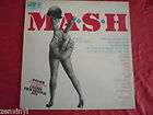 MASH   Original Soundtrack LP 1970 Uk Original Blue CBS A1 B1 1st 