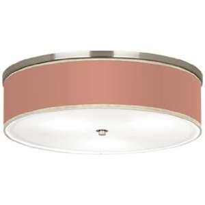  Constant Coral Nickel 20 1/4 Wide Ceiling Light
