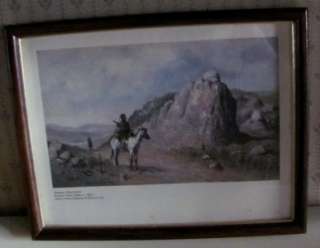   Museum of Western Art. This is in a wood frame that is 11 1/2 long