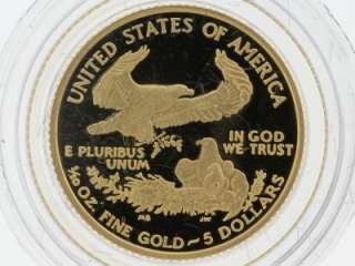 2007 United states American Eagle Four Proof Gold Bullion Coins Set W 