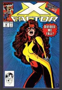 FACTOR #48 Dec 1989 Marvel Comic Book Judgement War  