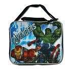Marvel Avengers Captain America Iron Man Hulk School Kids Lunch Bag w 