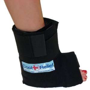  Ankle Ice Pack, Cold Wrap by Cool Relief (1 Set of Inserts 