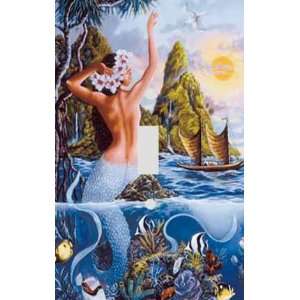  Tropical Mermaid Decorative Switchplate Cover