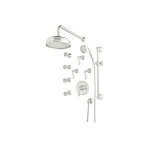 Rohl AKIT76LM PN Alessanria Thermostatic Shower Package W/ Metal Lever 