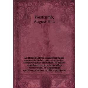   harum in illis repertarum August H. L Westrumb  Books