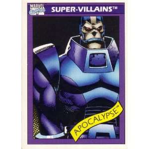  1990 Impel Marvel #80 Apocalypse Trading Card Everything 