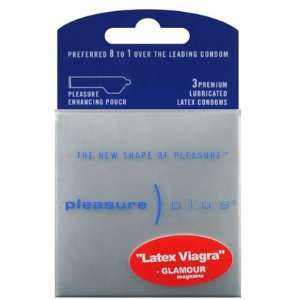  Pleasure Plus Condoms (3 Pack)