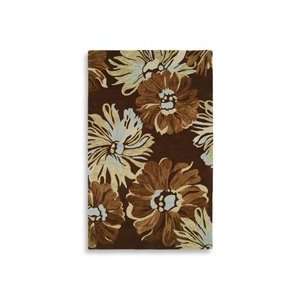  Inspiration Brown Contemporary Rug   Size 8 x 11