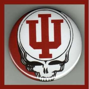  Indiana University Grateful Dead 2.25 Inch Button 
