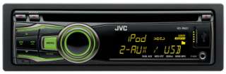 JVC KD R621 CD  Car Stereo USB iPod iPhone Aux In  