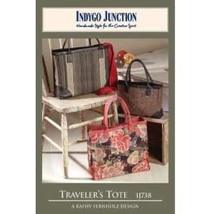  Indygo Junction Travelers Tote Pattern By The Each Arts 