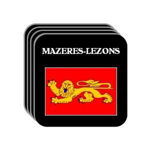  Aquitaine   MAZERES LEZONS Set of 4 Mini Mousepad 