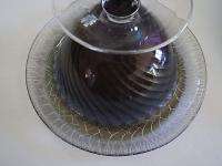   Imperial Glass Bowl and Plate Carnival Glass Stretch Iridescence
