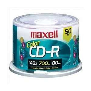 Maxell 648250 MAXELL RECORDABLE CD 48 X 50 SPINDLE 