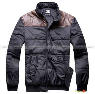 New Men Fashion Slim Fit Winter Short Coat Jacket Outwear Black #058 