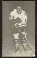 Al MacNeil signed autographed Vintage Hockey Postcard  
