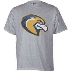  Marquette Golden Eagles Grey Distressed Mascot T Shirt 