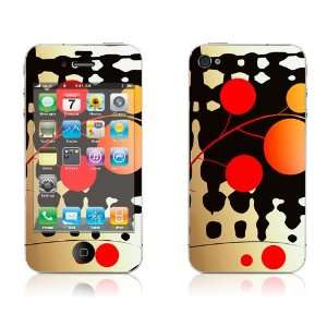  Abstract Wall   iPhone 4/4S Protective Skin Decal Sticker 
