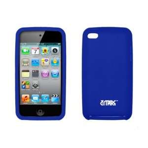 Premium Blue Soft Silicone Gel Skin Cover Case + Crystal Clear Screen 