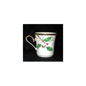  Lenox Holiday Nouveau Coffee Mugs /set of 4 / New 