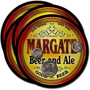  Margate, FL Beer & Ale Coasters   4pk 