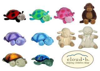 Cloud B Twilight Constellation Night Light Plush Toy Turtles ladybugs 