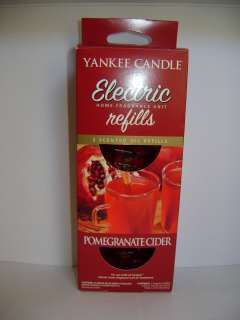   Candle~ELECTRIC HOME FRAGRANCE PLUG IN UNIT REFILL~NIB~YOU PICK  