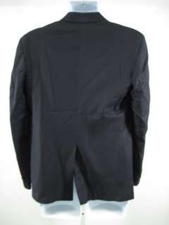 LORO PIANA Mens Navy Wool Classic Blazer Jacket Sz 18  