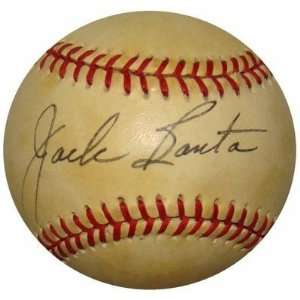  Jack Banta Signed Baseball   NL 1947 50 d 2006 PSA DNA 