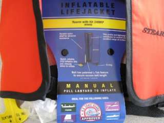 NEW Stearns Manual Inflate Life Jacket PFD Type V  