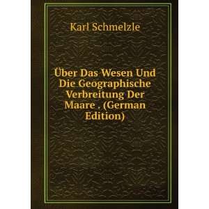   Verbreitung Der Maare . (German Edition) Karl Schmelzle Books