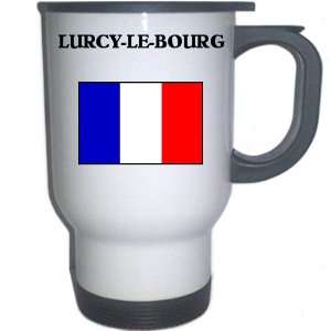  France   LURCY LE BOURG White Stainless Steel Mug 