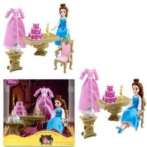  DISNEY BEAUTY AND THE BEAST BELLE PLAYSET Mini Doll 2 
