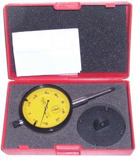 NEW 6 Jeweled Shock Proof Dial Indicator 0 1 x 0.001  
