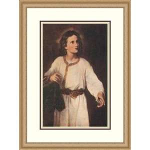  Jesus at Twelve by J.M. Hoffman   Framed Artwork