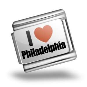 Italian Charms Original I Love Philadelphia region Pennsylvania 