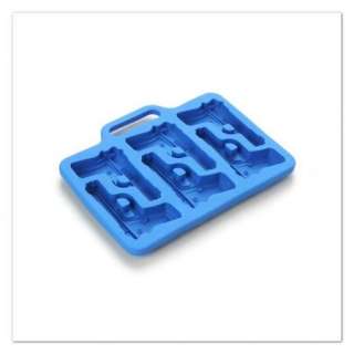 Ice Cube Tray Mold Jelly Silicone Gun Design Sharp Chocolate Mold 