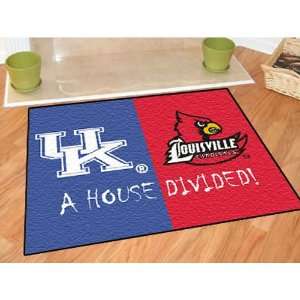 Kentucky Wildcats / Louisville Cardinals House Divided NCAA All Star 