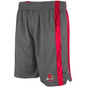  Colosseum Louisville Cardinals Draft II Mesh Shorts 