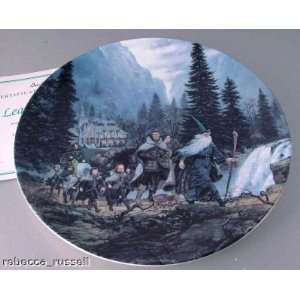  Lord Of The Rings Danbury Mint Plate Leaving Rivendell 