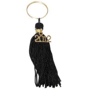   Party By Fun Express Class of 2012 Black Graduation Tassel Keychains