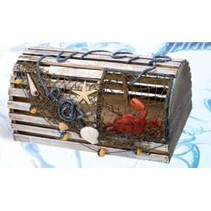 Lobster Trap 13 Inch x 6 Inch x 8 Inch Nautical Decor