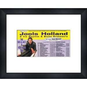  JOOLS HOLLAND UK Tour 1996   Custom Framed Original Ad 