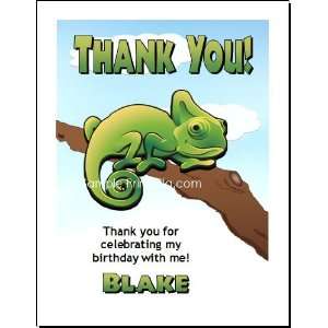 Lizard Iguana Thank You Cards